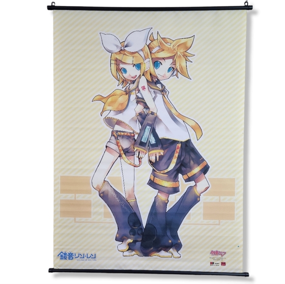 Vocaloid - Rin and Len - Wall Scroll - Picture 1 of 2